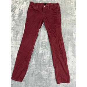 Ann Taylor Womens Modern Jeans Size 4 Red Denim